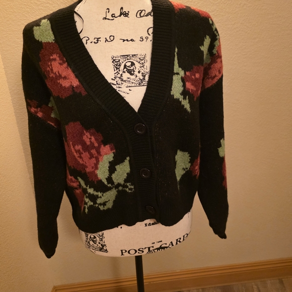 NWT Rodeo Quincy Rose Motivation Cadigan - Picture 2 of 2